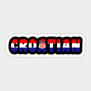 Croatian Sticker